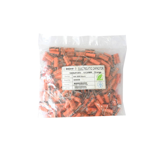 Leone 1000UF 35V Electrolytic Capacitor - Electra Traders | Electronic Components & Gadgets India