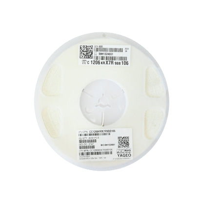 YAGEO 10uf 50V 1206 SMD Capacitor (Pack of 4000) - Electra Traders | Electronic Components & Gadgets India