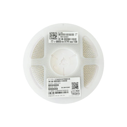 YAGEO 10uf 50V 0805 SMD Capacitor (Pack of 2000) - Electra Traders | Electronic Components & Gadgets India
