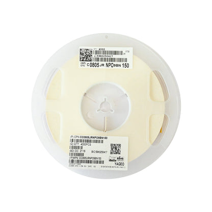 YAGEO 15pf 50V 0805 SMD Capacitor (Pack of 4000) - Electra Traders | Electronic Components & Gadgets India