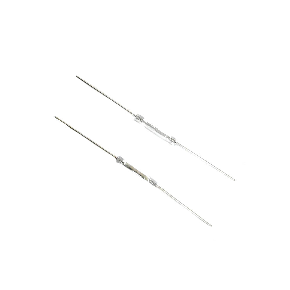 13mm SPST Clear Glass Magnetic Reed Switch - Electra Traders | Electronic Components & Gadgets India