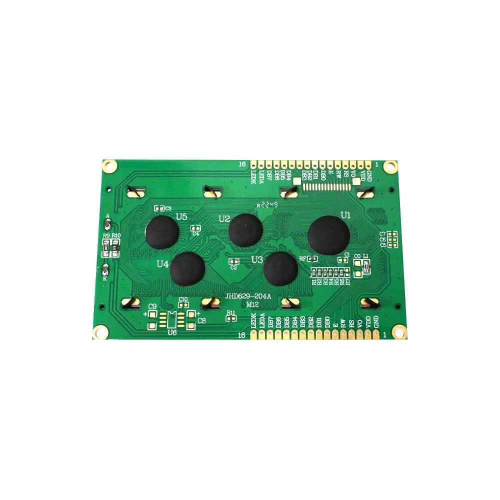 20 x 4 Character Yellow Backlight LCD Display - Electra Traders | Electronic Components & Gadgets India