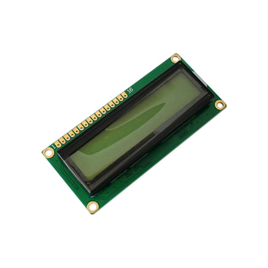 16x2 Character Yellow Backlight LCD Display - Electra Traders | Electronic Components & Gadgets India