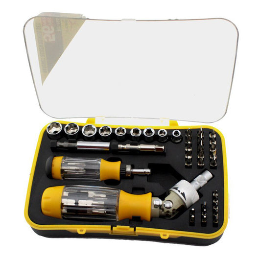 R'DEER (Flying Deer) 56 in 1 Multifunction Ratchet Screwdriver Set (RT-1656 ) - Good Quality - Electra Traders | Electronic Components & Gadgets India