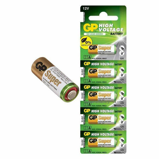 GP High Voltage Alkaline Batteries 23A SUPER 23AE-2C5 - Electra Traders | Electronic Components & Gadgets India