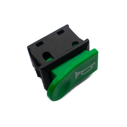 Universal Horn SPST Momentary Push Switch Green - Electra Traders | Electronic Components & Gadgets India