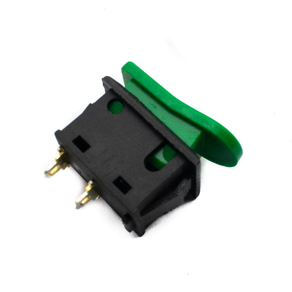 Universal Horn SPST Momentary Push Switch Green - Electra Traders | Electronic Components & Gadgets India