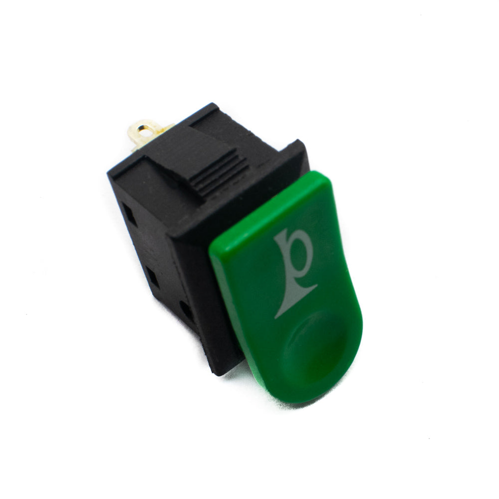 Universal Horn SPST Momentary Push Switch Green - Electra Traders | Electronic Components & Gadgets India