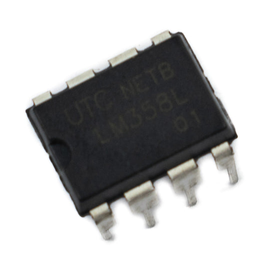 UTC LM358 Low Power Dual Opamp IC - Electra Traders | Electronic Components & Gadgets India