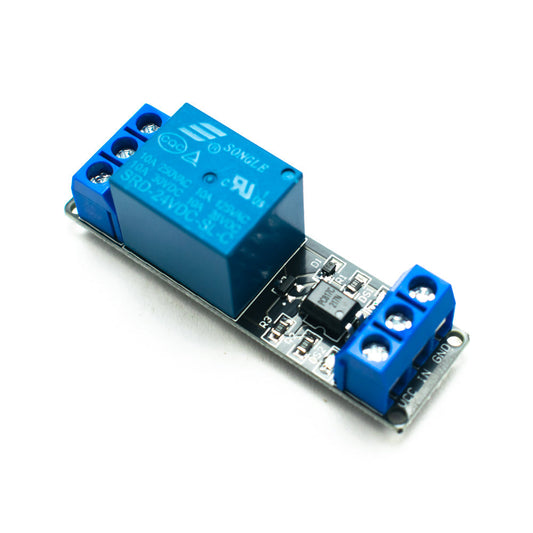 24V 10A Single Channel Relay Module with Optocoupler - Electra Traders | Electronic Components & Gadgets India