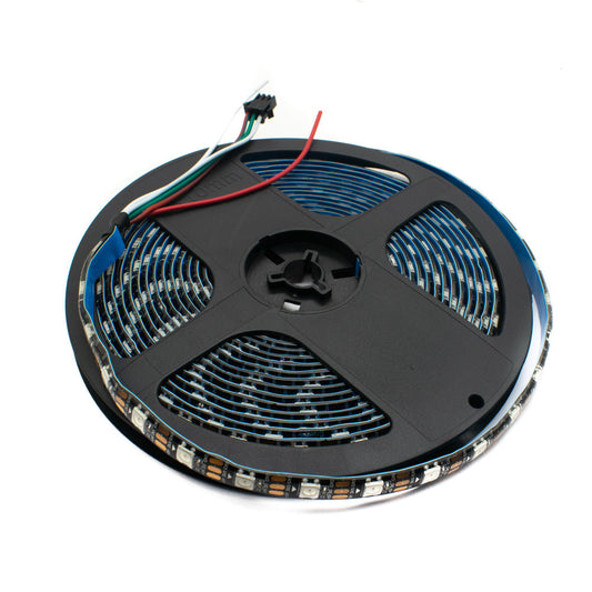 DC 5V WS2812B Addressable LED Strip 5 meter (IP65 Waterproof) 60 LEDs/m - Electra Traders | Electronic Components & Gadgets India