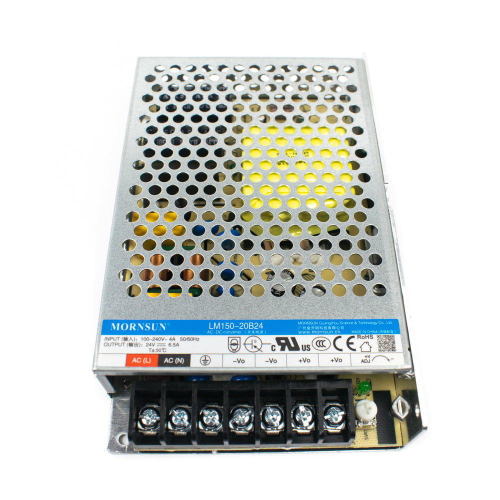 24V 6.5A Mornsun Power Supply (LM150-20B24) - Electra Traders | Electronic Components & Gadgets India