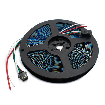 WS2811 60 LEDs/m RGB Addressable LED Pixel Strip Light 12V DC Programmable (Non-Waterproof) 5 Meter - Electra Traders | Electronic Components & Gadgets India