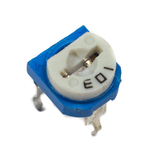 10k Vertical PCB Preset Variable Resistor Trimmer Potentiometer - Electra Traders | Electronic Components & Gadgets India