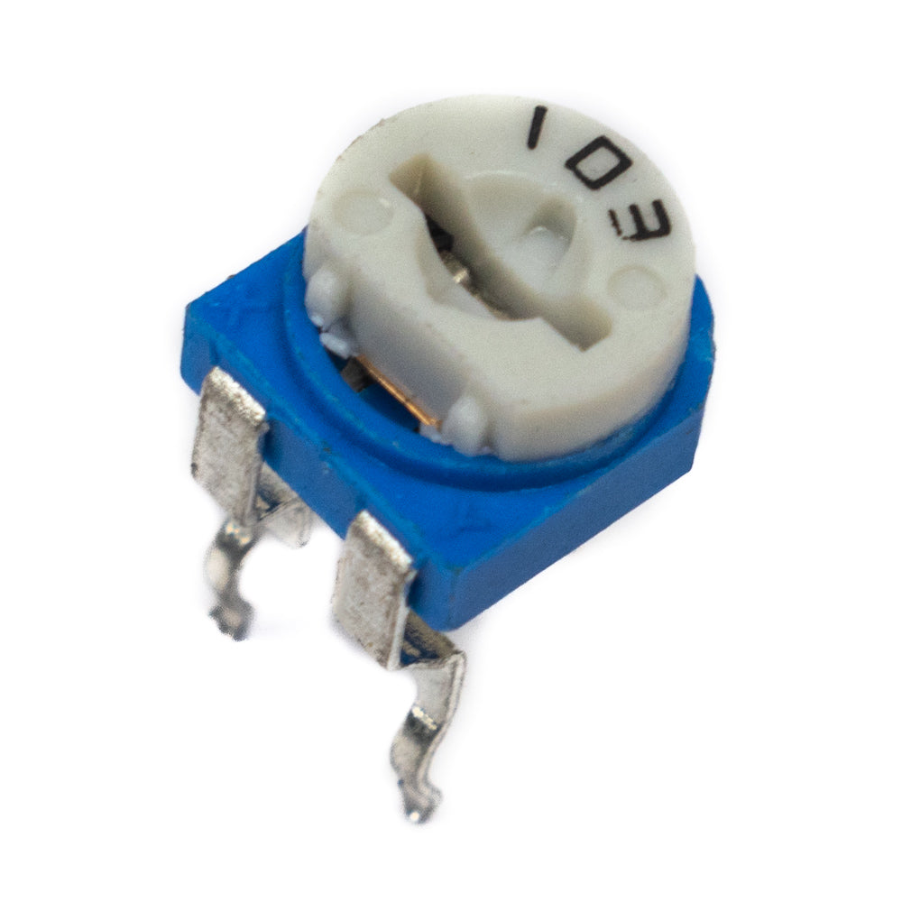 10k Vertical PCB Preset Variable Resistor Trimmer Potentiometer - Electra Traders | Electronic Components & Gadgets India