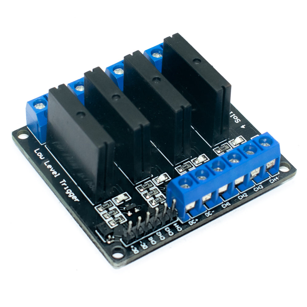 4 Channel 5V Solid State Relay Module - Electra Traders | Electronic Components & Gadgets India