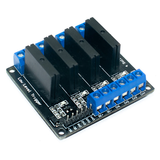 4 Channel 5V Solid State Relay Module - Electra Traders | Electronic Components & Gadgets India