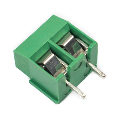 2 Pin Screw Type PCB Terminal Block 126-5.0 (5mm Pitch) - Electra Traders | Electronic Components & Gadgets India