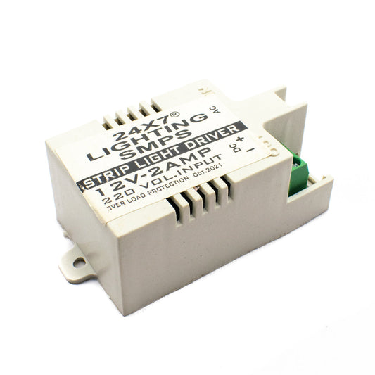 12V 2A Led Strip Power Supply for 5050 Led Strip - Electra Traders | Electronic Components & Gadgets India