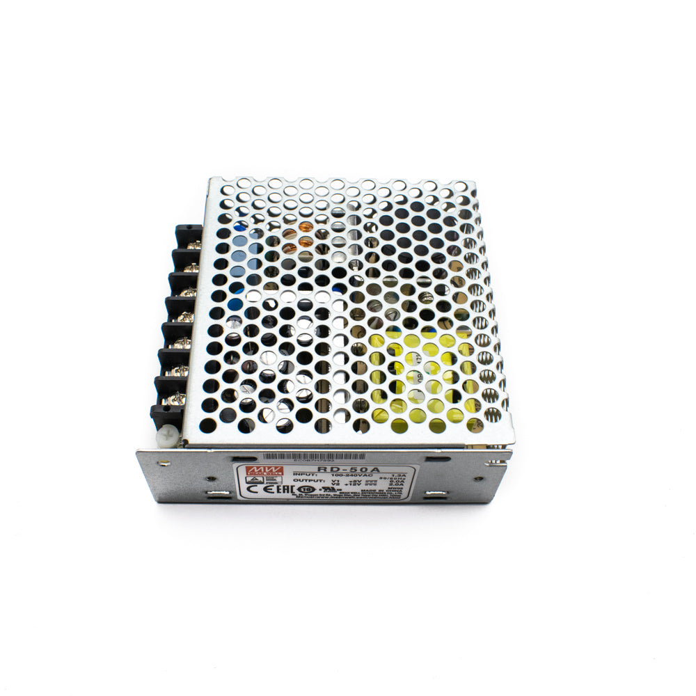 Meanwell RD50A SMPS (5V, 12V) 50W Dual Output Switching Power Supply - Electra Traders | Electronic Components & Gadgets India