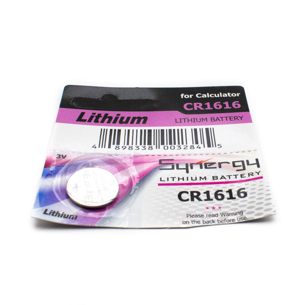 Synergy CR1616 3V Lithium Battery - Electra Traders | Electronic Components & Gadgets India