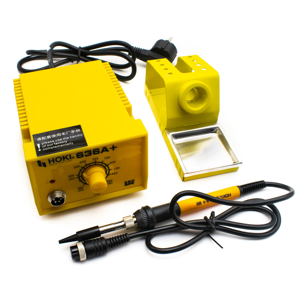 Hoki ESD Safe Heavy Duty Soldering Station with 60W Soldering Iron and Stand - Electra Traders | Electronic Components & Gadgets India