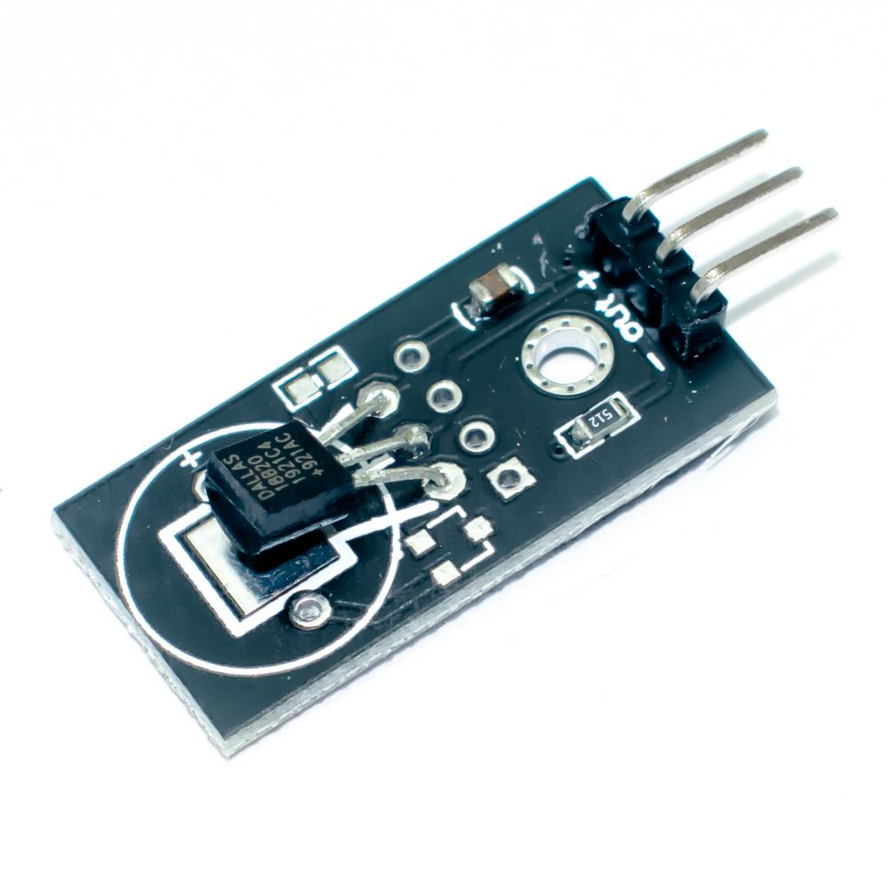 DS18B20 Temperature Sensor Module - Electra Traders | Electronic Components & Gadgets India