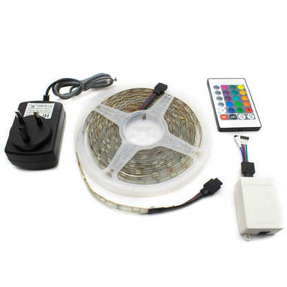 Good Quality Waterproof RGB LED Strip with Remote and Controller - Electra Traders | Electronic Components & Gadgets India