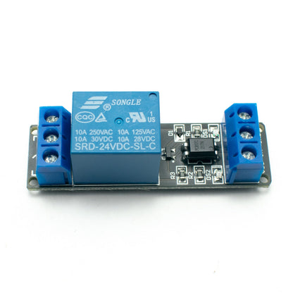 24V 10A Single Channel Relay Module with Optocoupler - Electra Traders | Electronic Components & Gadgets India