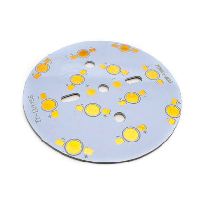 12W High Power 12 LED Aluminum Base Plate - Electra Traders | Electronic Components & Gadgets India