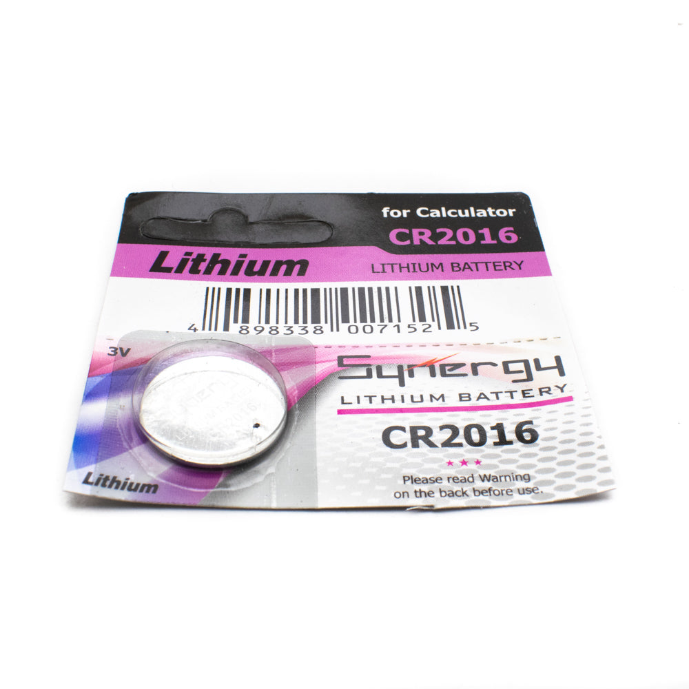 Synergy CR2016 3V Lithium Battery - Electra Traders | Electronic Components & Gadgets India