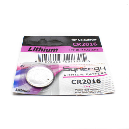 Synergy CR2016 3V Lithium Battery - Electra Traders | Electronic Components & Gadgets India