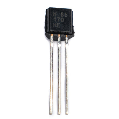 BS170 N-Channel MOSFET TO-92 Package - Electra Traders | Electronic Components & Gadgets India