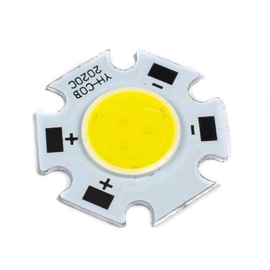 10V 3W Cool White COB LED - Electra Traders | Electronic Components & Gadgets India