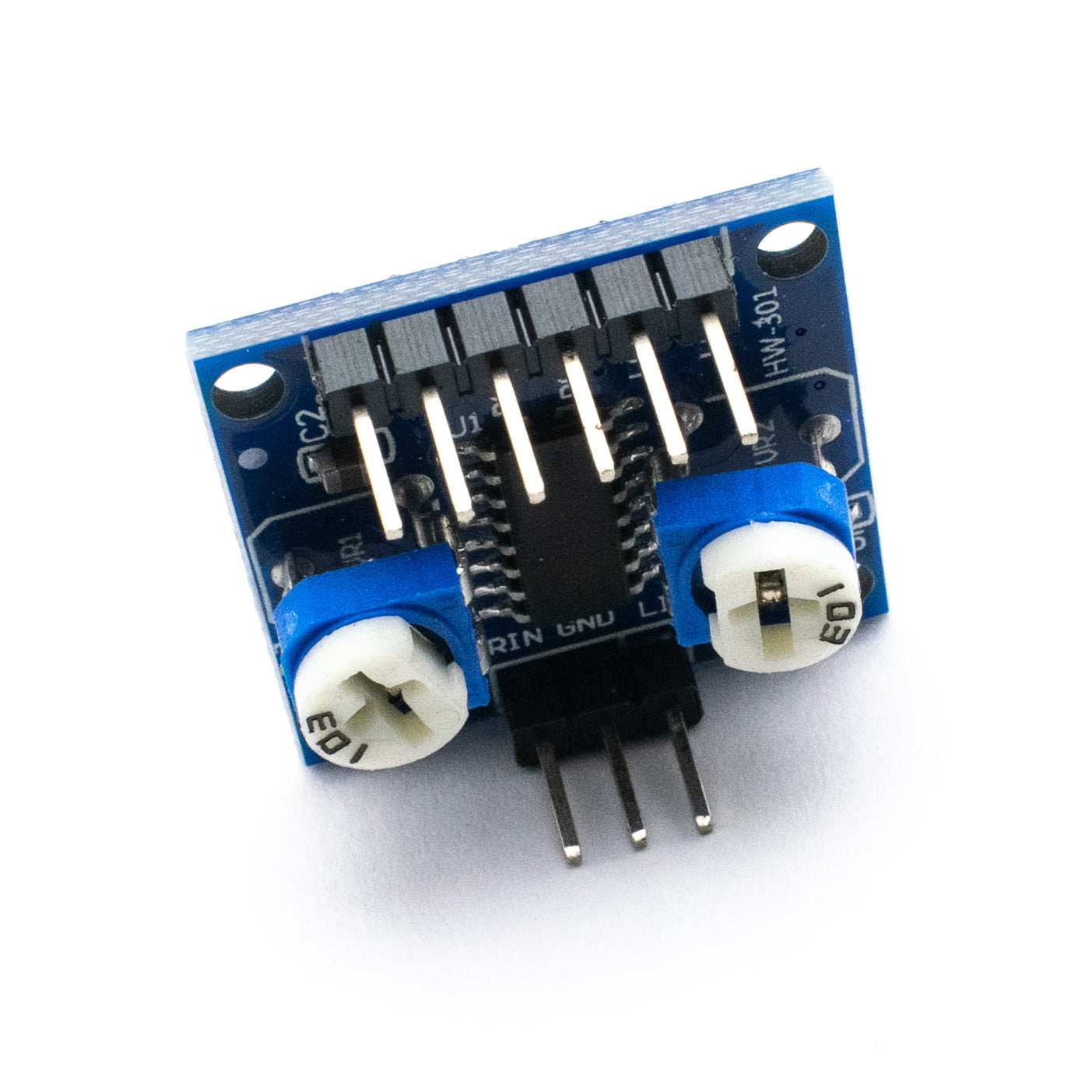 PAM8406 Class -D Audio Amplifier Module With Volume Control Potentiometer - Electra Traders | Electronic Components & Gadgets India