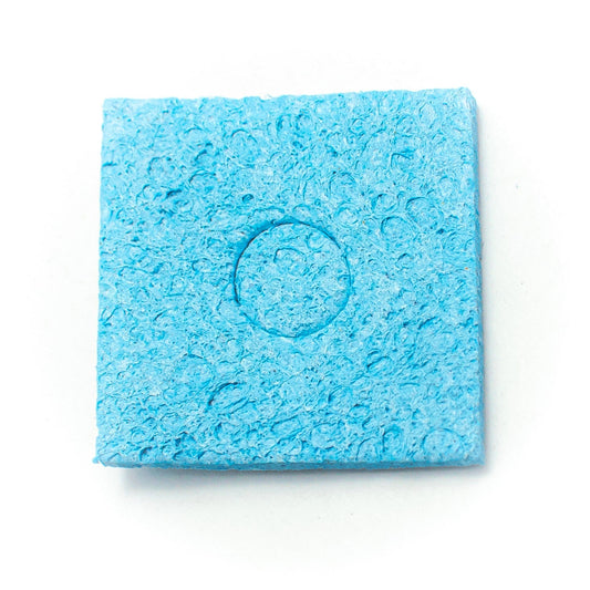Solder Iron Tip Cleaning Sponge (Blue) - Electra Traders | Electronic Components & Gadgets India