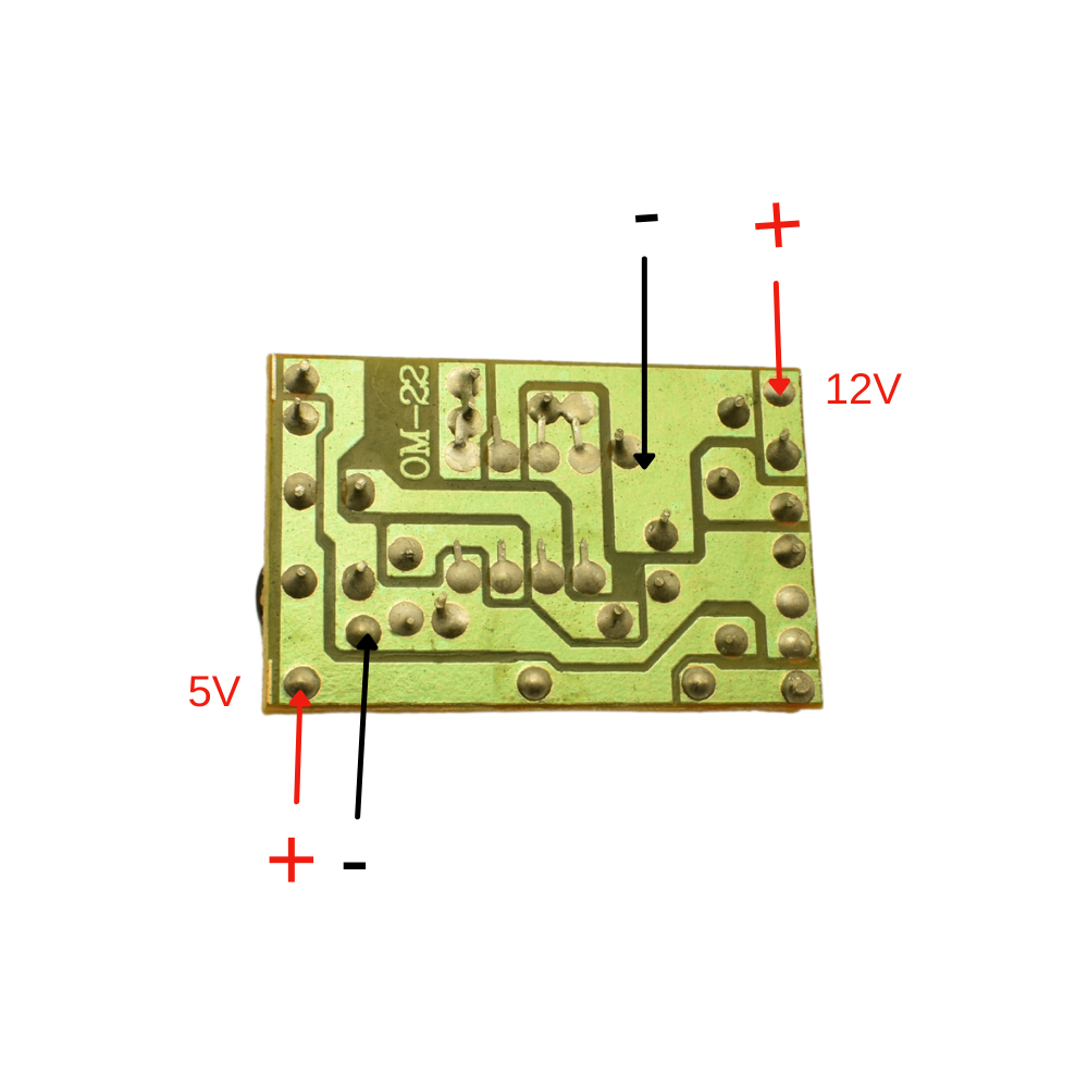 12V to 5V 0.5A Step Down Converter - Electra Traders | Electronic Components & Gadgets India