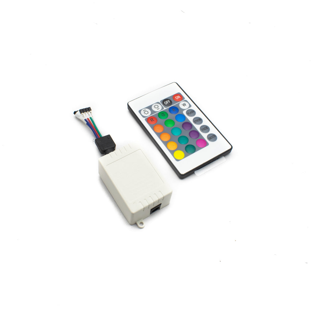 Good Quality Waterproof RGB LED Strip with Remote and Controller - Electra Traders | Electronic Components & Gadgets India