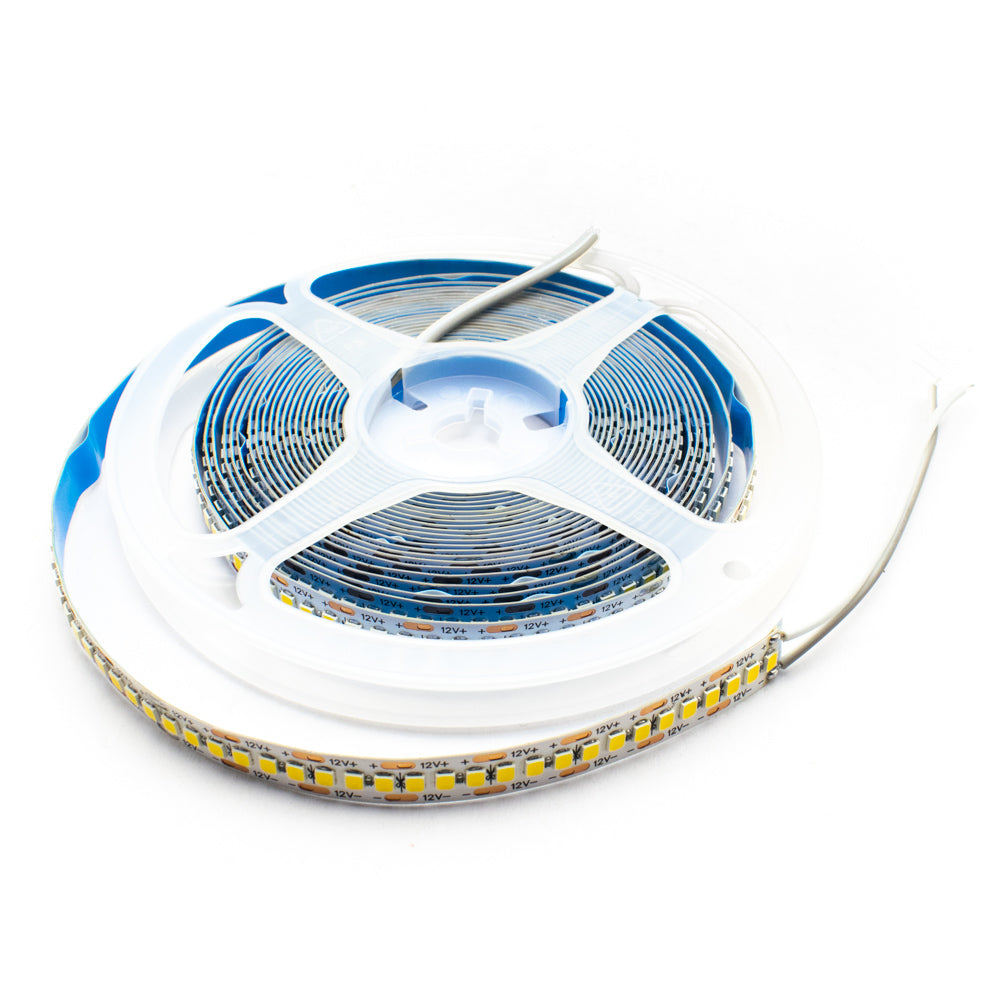 Warm White LED Strip 2835 SMD 12V 5 meter (240LEDs/m) - Electra Traders | Electronic Components & Gadgets India