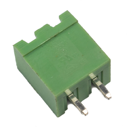2 Pin Male Plug-in Screw Terminal Block Connector (Straight) - Electra Traders | Electronic Components & Gadgets India