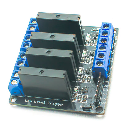 4 Channel 5V Solid State Relay Module - Electra Traders | Electronic Components & Gadgets India