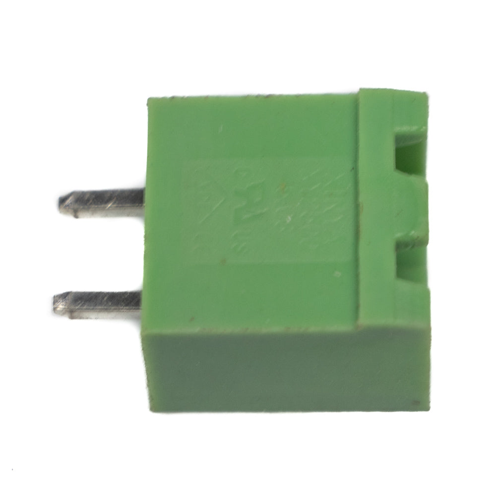 2 Pin Male Plug-in Screw Terminal Block Connector (Straight) - Electra Traders | Electronic Components & Gadgets India