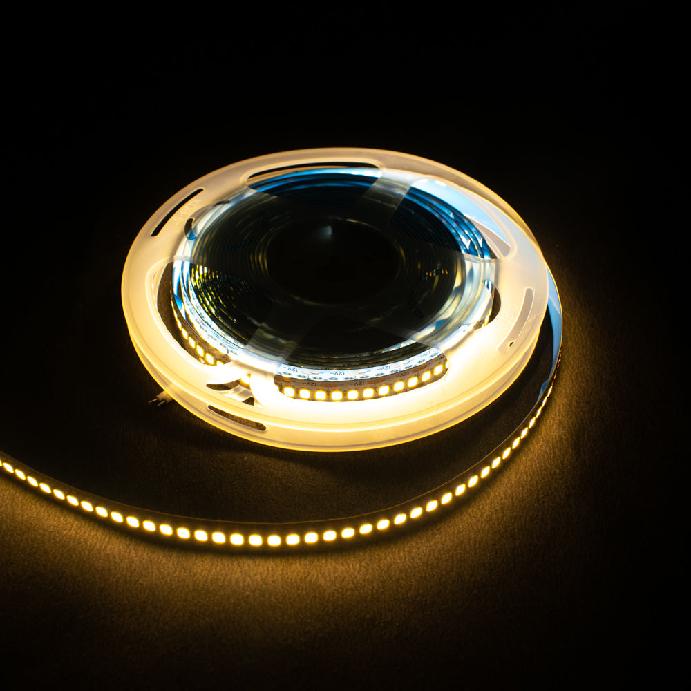 Warm White LED Strip 2835 SMD 12V 5 meter (240LEDs/m) - Electra Traders | Electronic Components & Gadgets India