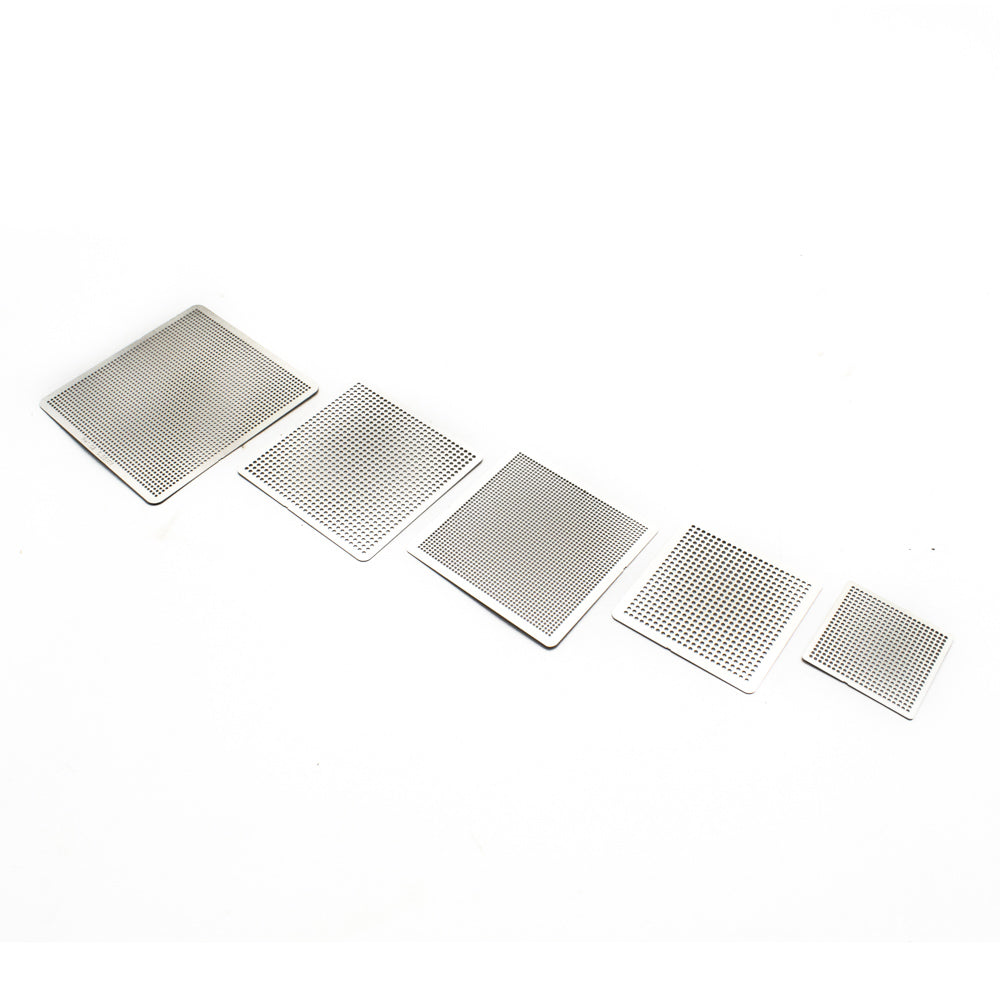 Hoki Universal BGA Reballing Stencils for Rework Station - Electra Traders | Electronic Components & Gadgets India