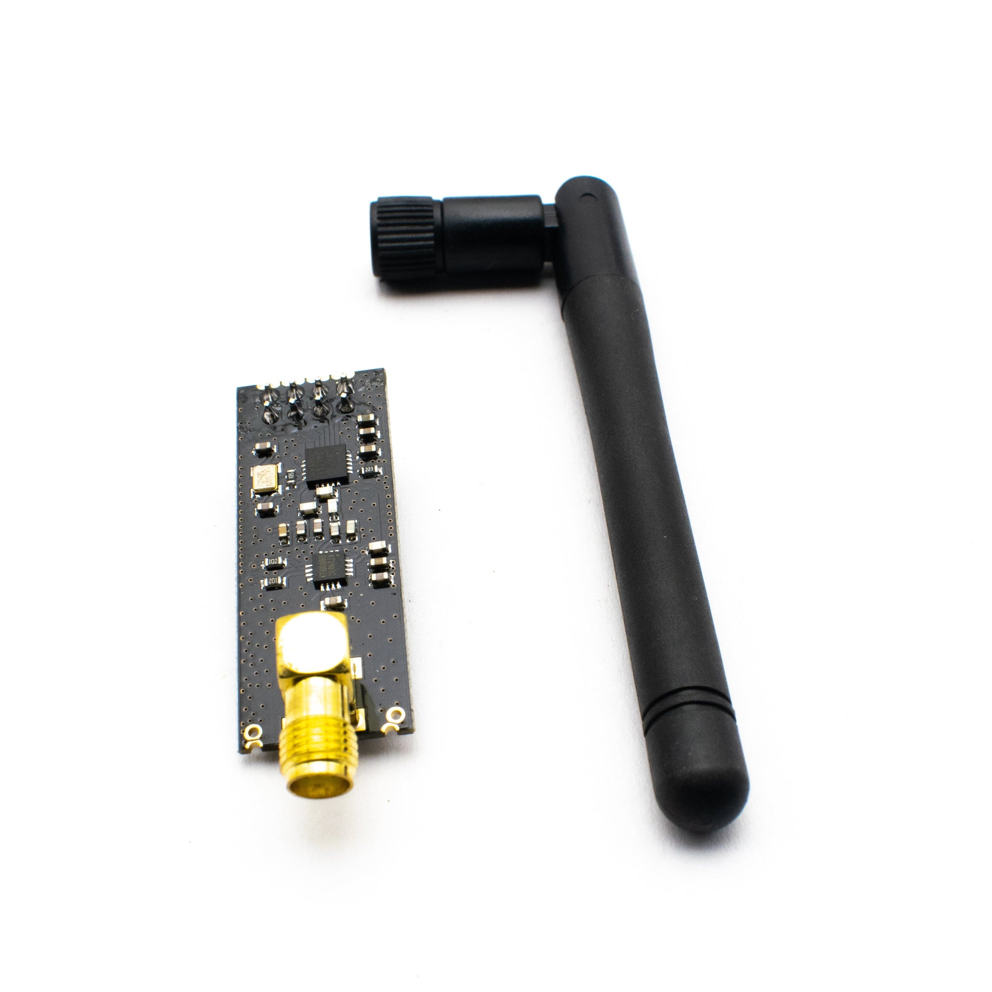 NRF24L01+PA+LNA 2.4Ghz Antenna Wireless Transceiver Module - Electra Traders | Electronic Components & Gadgets India