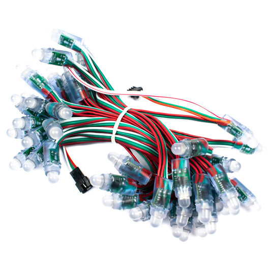 WS2811 Addressable Neopixel RGB LED 12.6 mm - Electra Traders | Electronic Components & Gadgets India