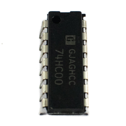 74HC00 Quad 2 Input NAND Gate IC (7400 IC) DIP-14 Package - Electra Traders | Electronic Components & Gadgets India