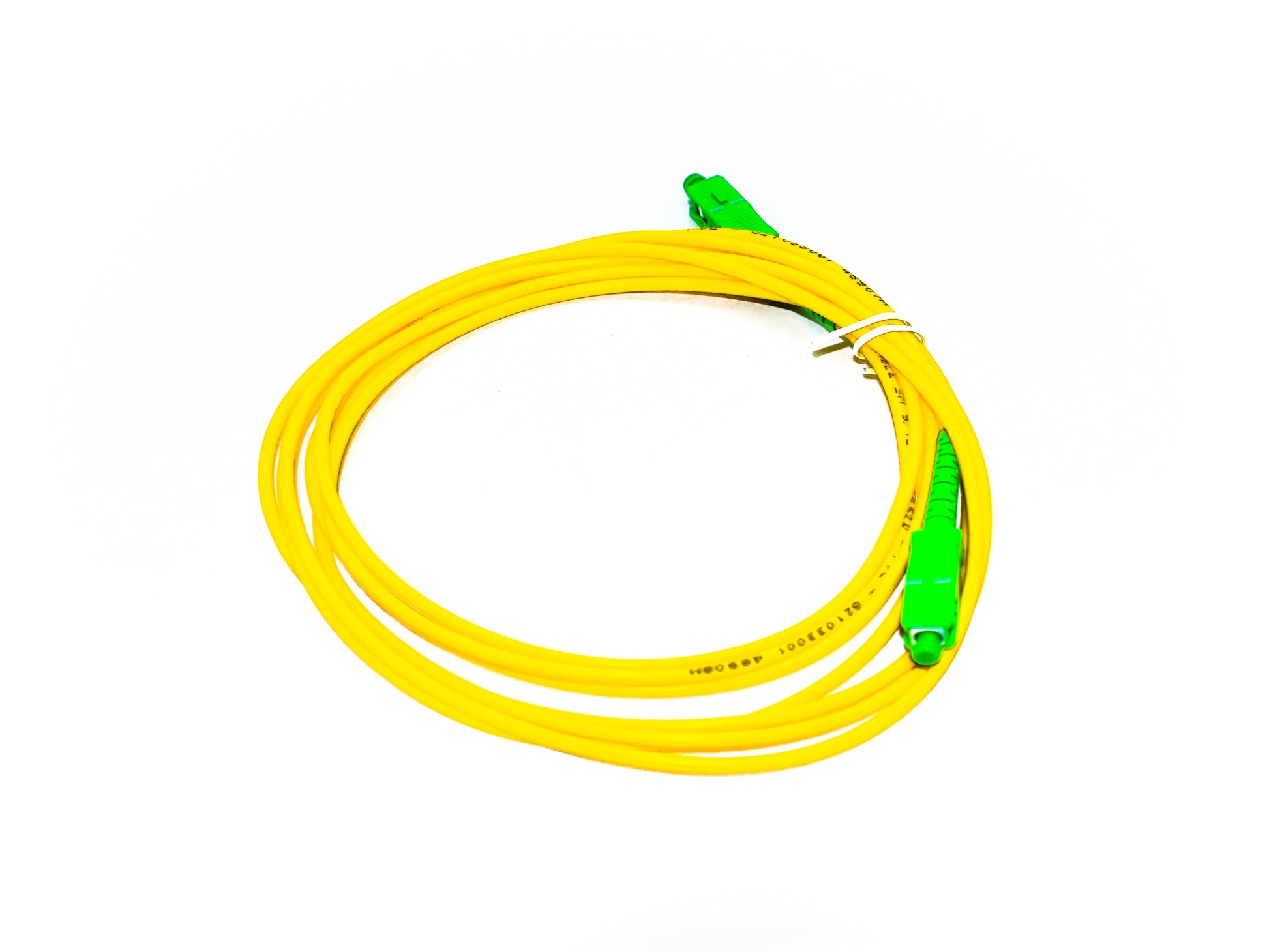 SC / APC - SC / APC 3 Meter SM SX 3.0mm Optical Fiber Patch Cord - Electra Traders | Electronic Components & Gadgets India