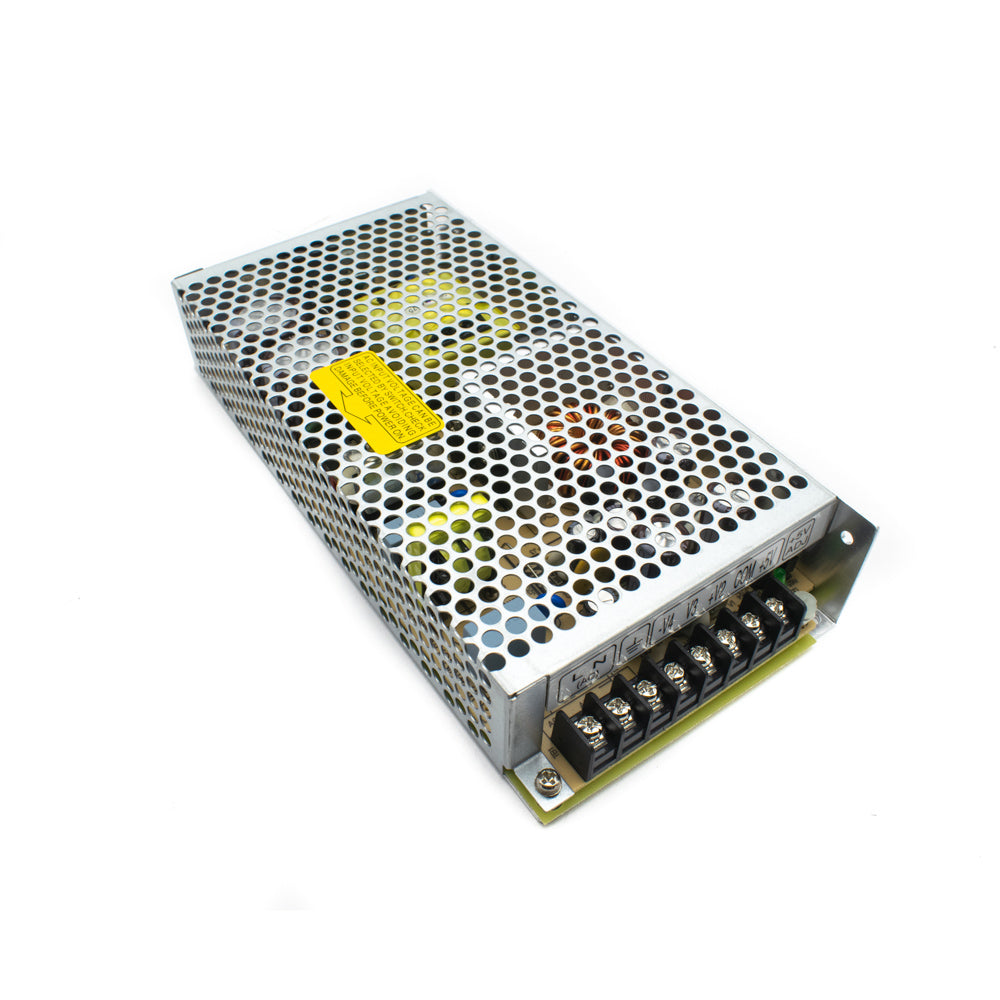 Meanwell RQ125B SMPS (5V, 12V,-5V,-12V) 125W Quad Output Switching Power Supply - Electra Traders | Electronic Components & Gadgets India