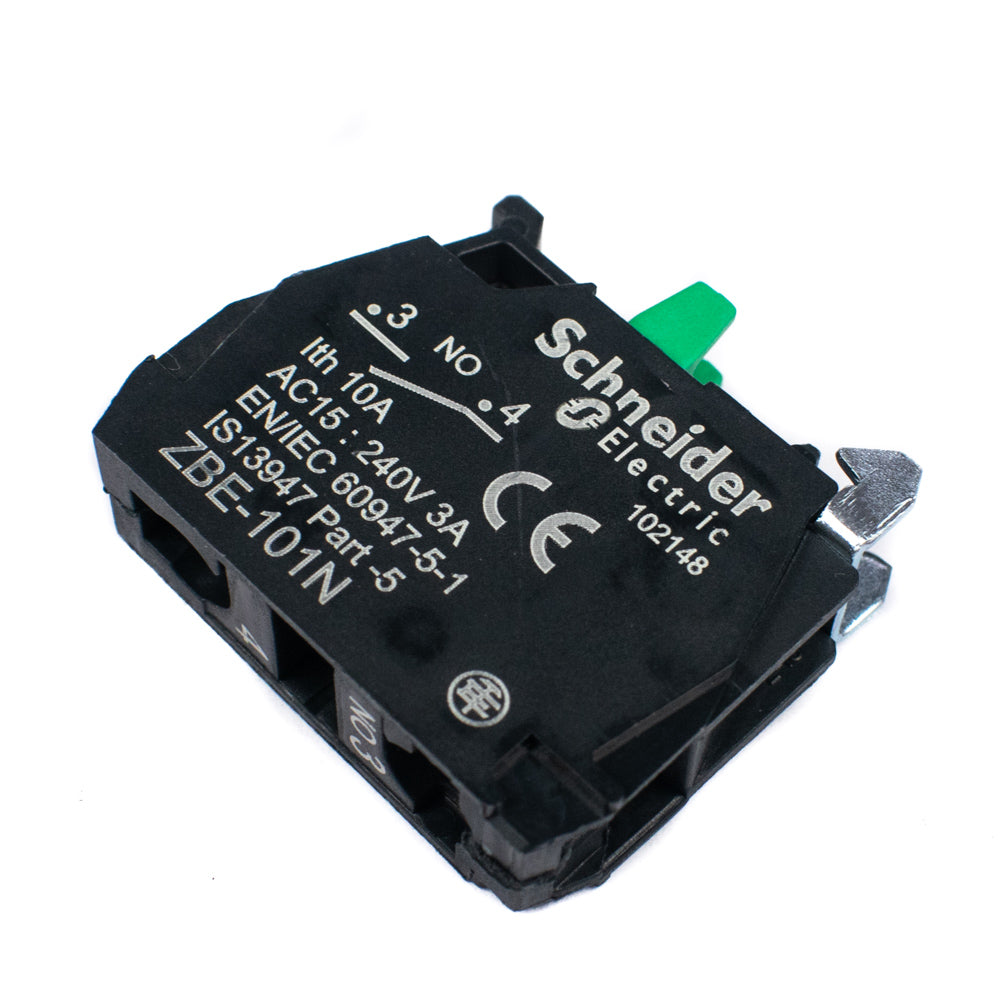 ZBE101 Schneider Contact Block Normally open - Electra Traders | Electronic Components & Gadgets India
